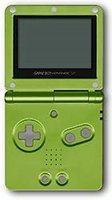 Lime Green Gameboy Advance SP System